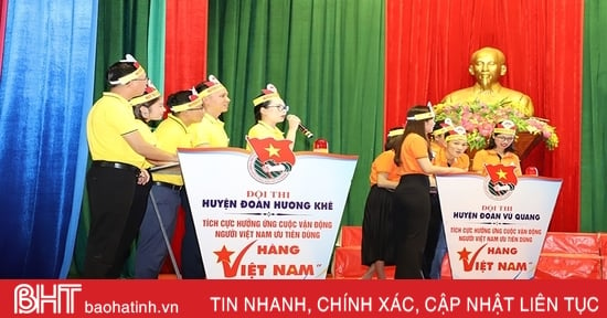 Thể lệ Cuộc thi về Cuộc vận động người Việt ưu tiên dùng hàng Việt