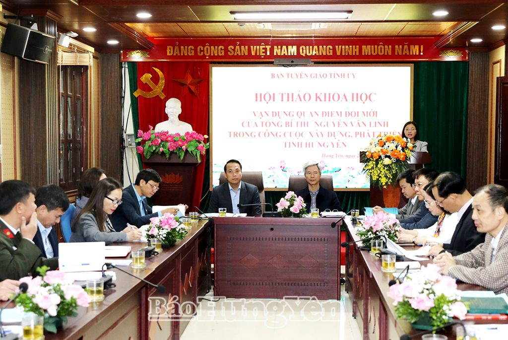 Các đại biểu dự hội thảo