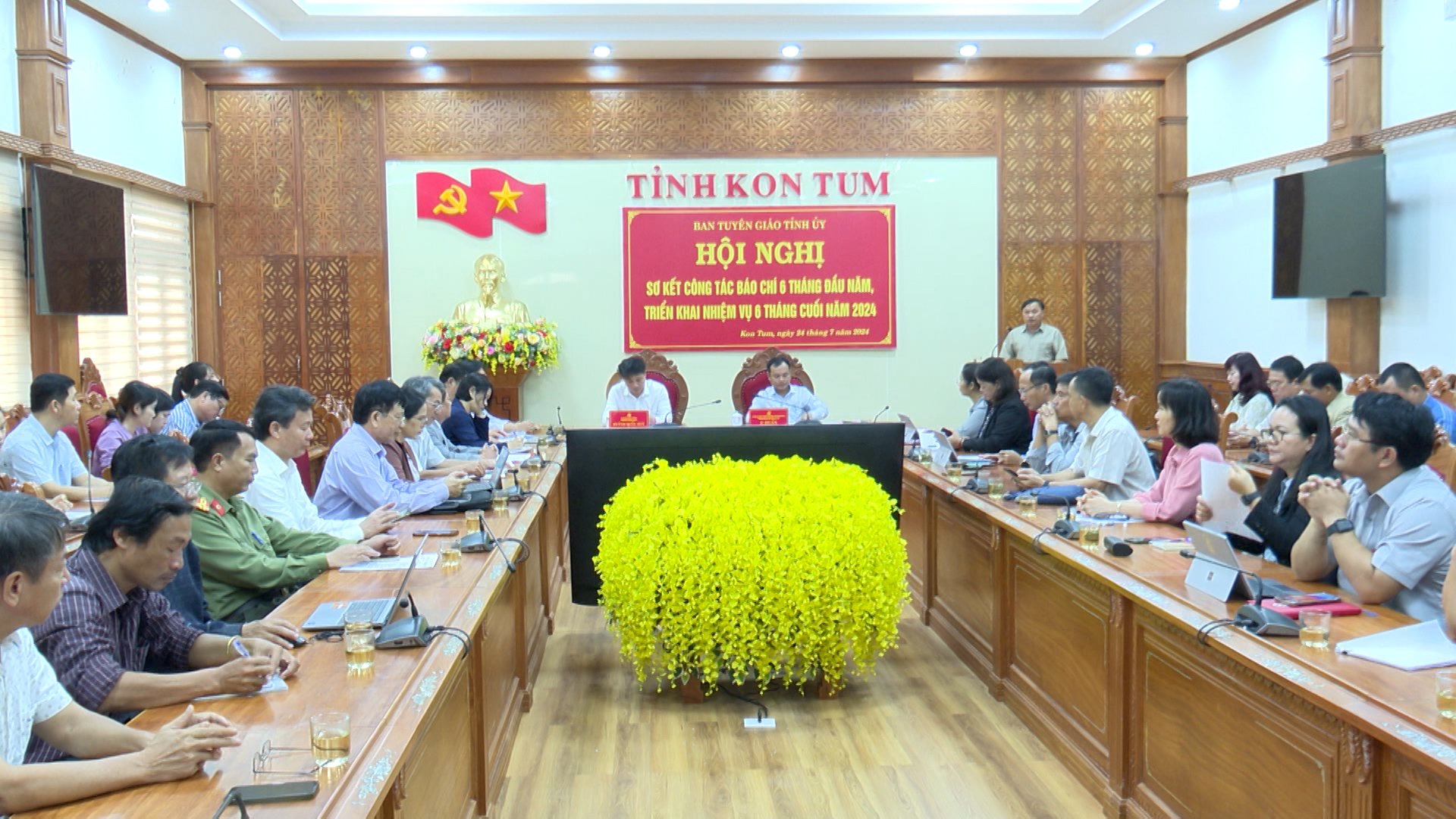 Sơ kết công tác báo chí 6 tháng đầu năm 2024