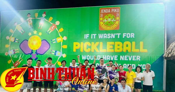 Phong trào chơi pickleball đang lan rộng