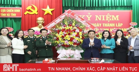 Cựu chiến binh Hà Tĩnh đồng hành, góp sức cho sự phát triển tỉnh nhà