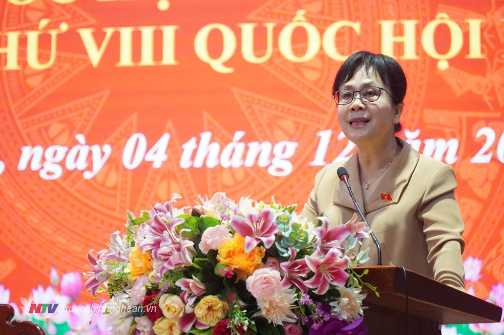 National Assembly delegates meet voters in Dien Chau district