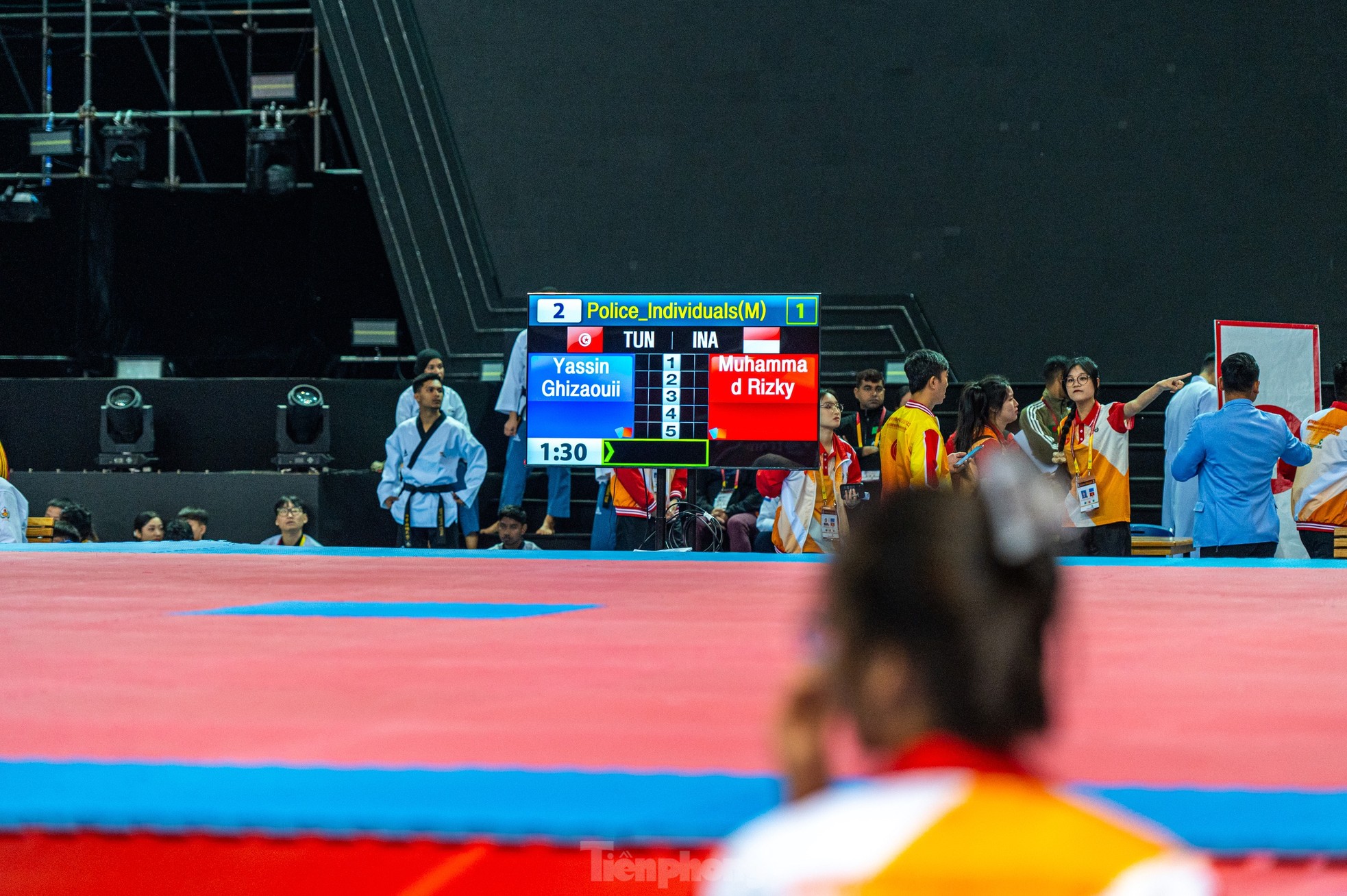 Quang Ninh est prêt pour la cérémonie d'ouverture du Championnat asiatique de taekwondo de la police photo 10