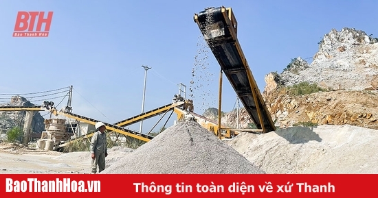 Đáp ứng nguồn cung vật liệu xây dựng cho các công trình, dự án