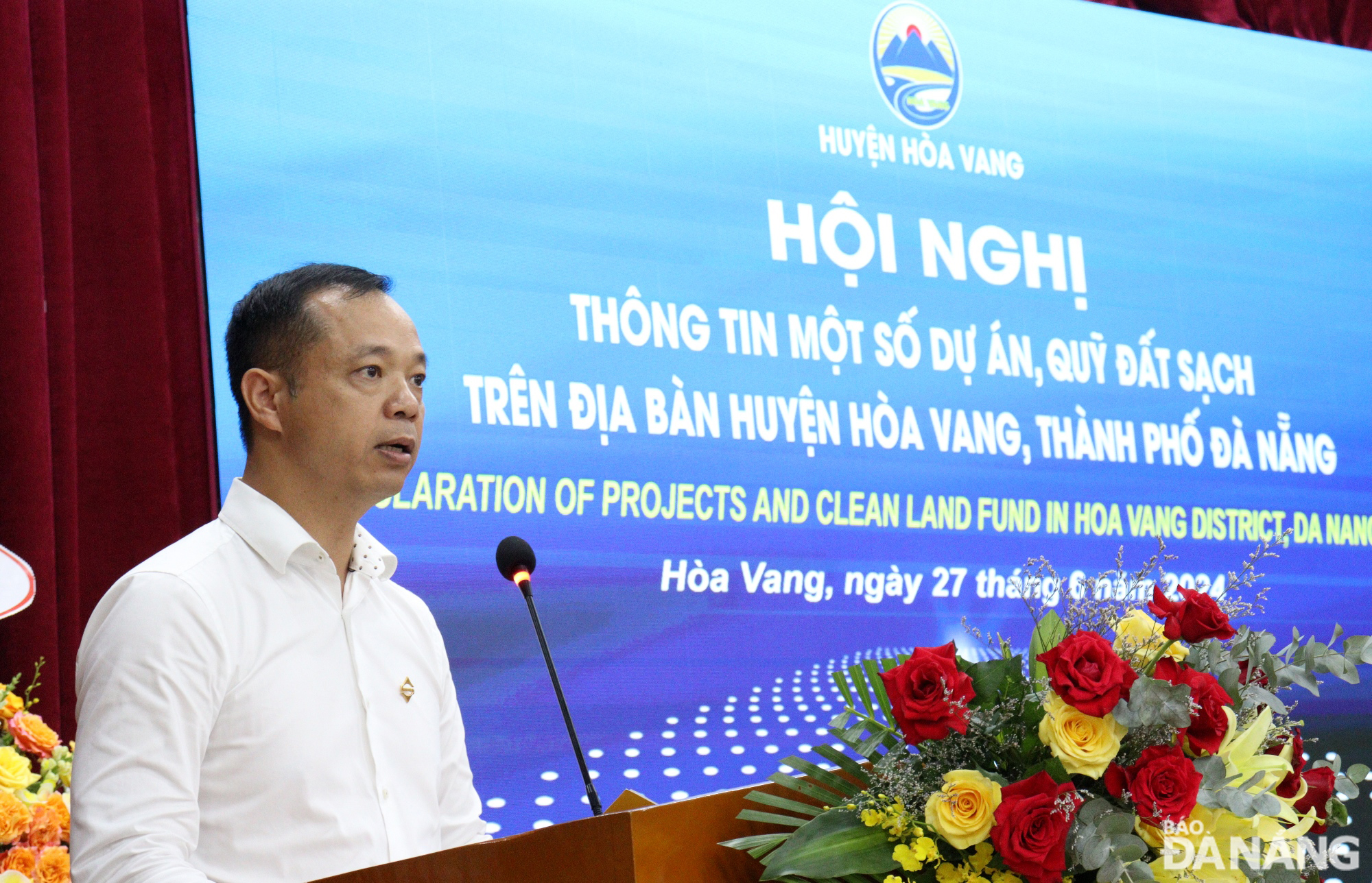 Ông Nguyễn Văn Bình, Chủ tịch Sun Group - Vùng miền Trung cho biết, đang đầu tư những hạng mục quy mô mới, nhiều trải nghiệm mới, đặc sắc nhằm đưa Khu du lịch Sun World Bà Nà Hills trở thành điểm đến quốc tế hấp dẫn. Ảnh: HOÀNG HIỆP