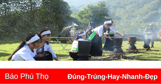 Sắc màu ẩm thực người Mường Mỹ Lung