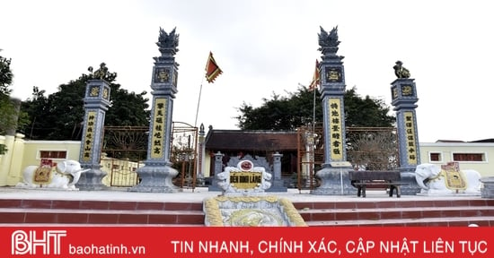 Khám phá đền thờ Uy Minh Vương Lý Nhật Quang ở thị xã Hồng Lĩnh