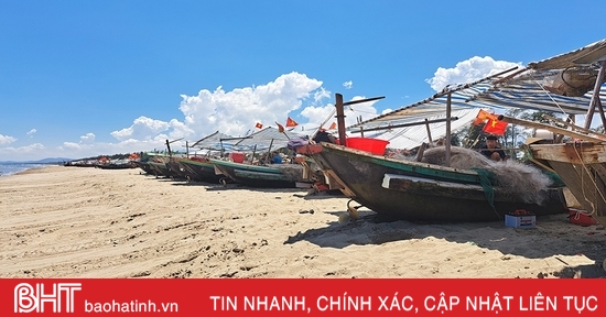 Nghi Xuân lên phương án chủ động tránh trú bão cho gần 1.000 tàu cá