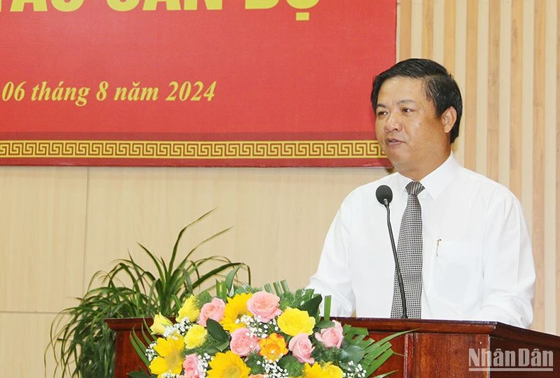 El general de división Nguyen Duc Dung ocupa el cargo de subsecretario permanente del Comité del Partido Provincial de Quang Nam. Foto 2