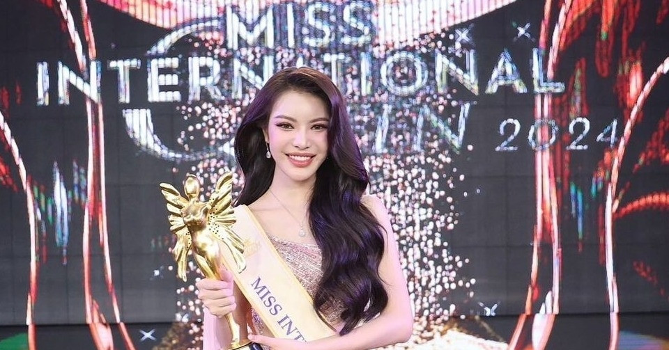 Nguyen Tuong San devient la deuxième dauphine de Miss International Queen 2024