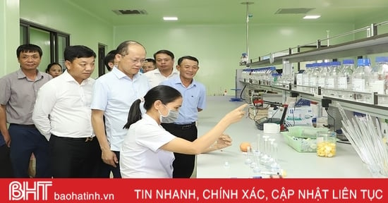 Hà Tĩnh luôn đồng hành cùng sự phát triển của doanh nghiệp