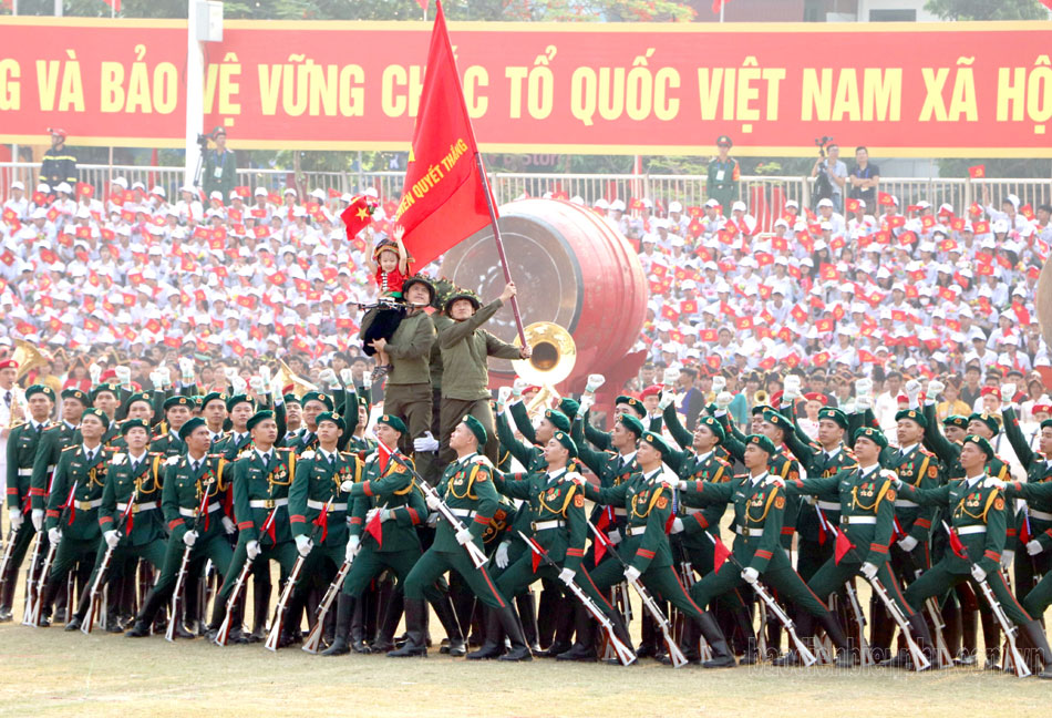 Generalprobe zum 70. Jahrestag des Sieges von Dien Bien Phu