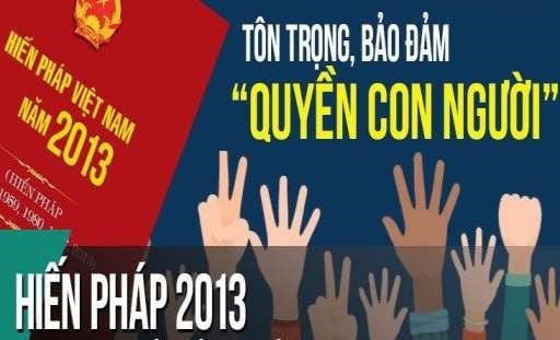 Article 14 of the 2013 Constitution affirms: “In the Socialist Republic of Vietnam, human rights and citizens' rights in the political, civil, economic, cultural and social fields are recognized, respected, protected and guaranteed in accordance with the Constitution and laws.”