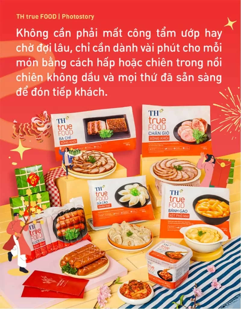 Trao nhau Vị hạnh phúc, Xuân sung túc cùng ‘người nội trợ tử tế’ TH true FOOD