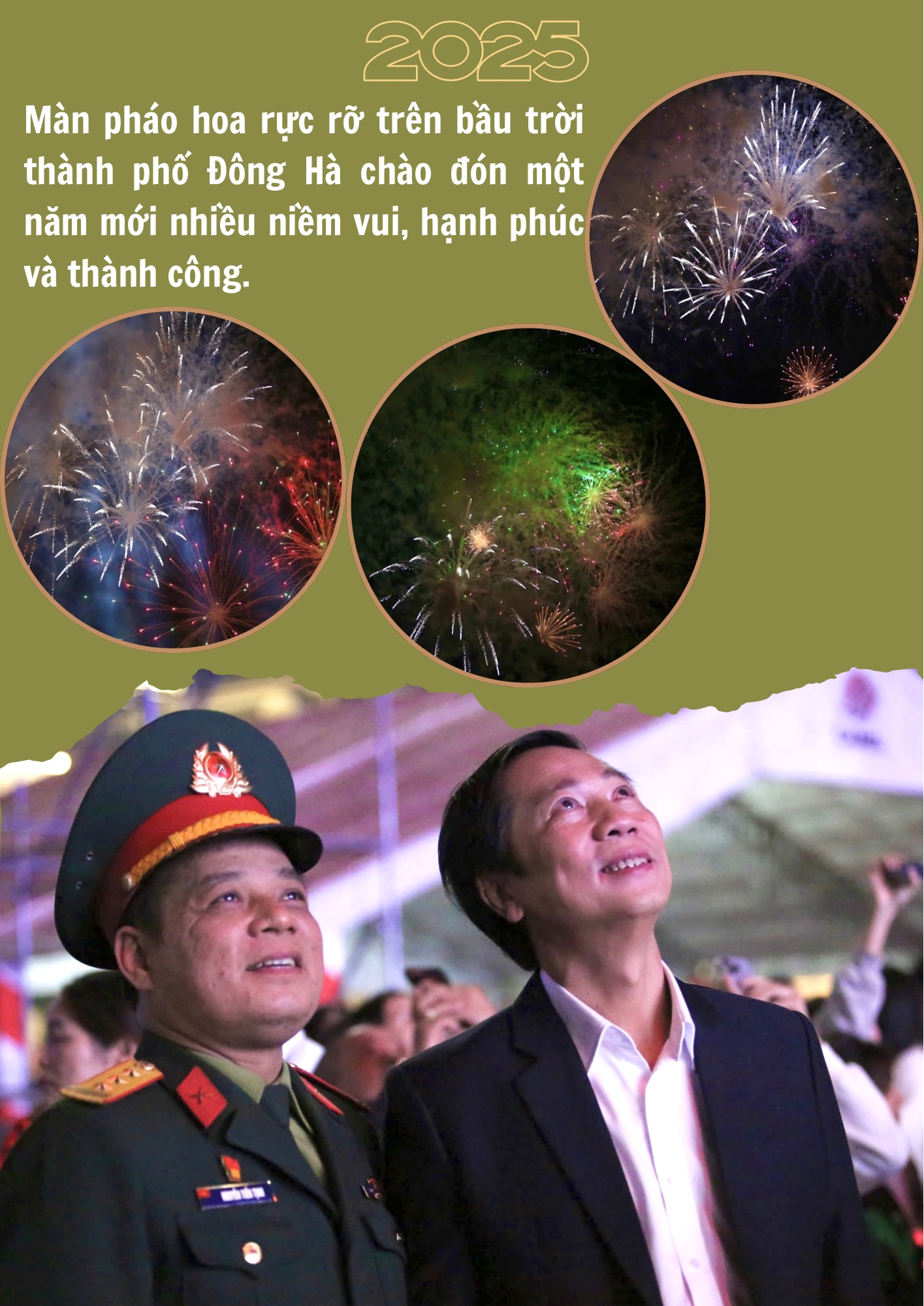 Highlights of the 2025 New Year's Eve program