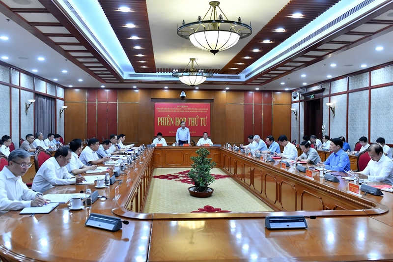 Tổng Bí thư Chủ tịch nước Tô Lâm chủ trì Phiên họp thứ tư Ban Chỉ đạo Tổng kết 40 năm Đổi mới