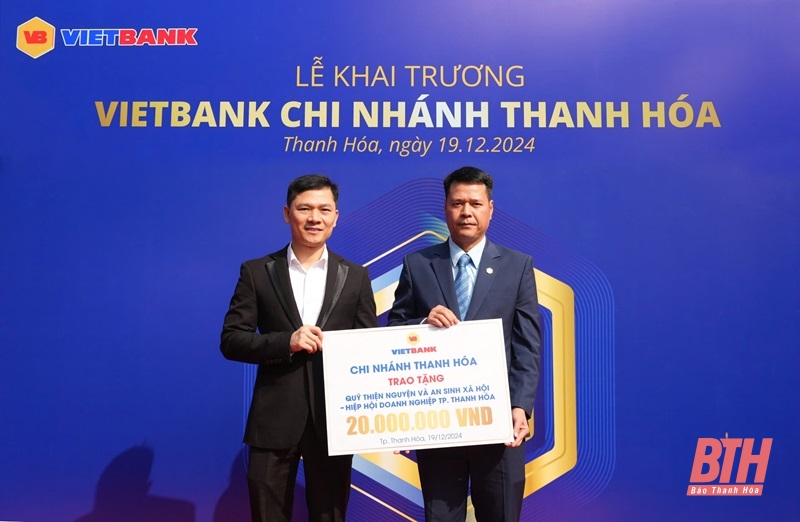 Khai trương Vietbank chi nhánh Thanh Hóa