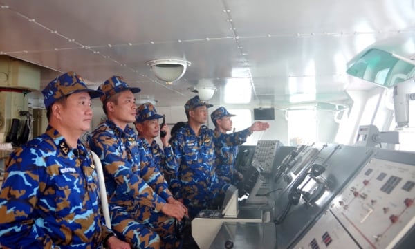 Vietnam People's Navy and Chinese People's Liberation Army Navy conduct 37th joint patrol