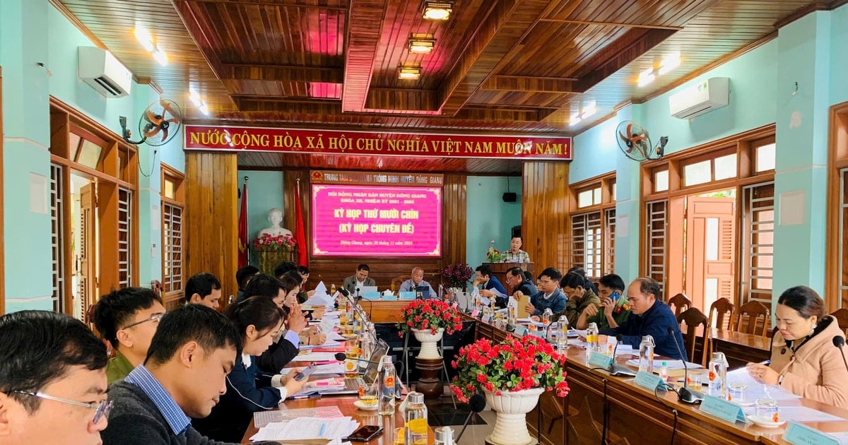 Đông Giang bổ sung đầu tư 10 công trình năm 2024 và giai đoạn 2021-2025