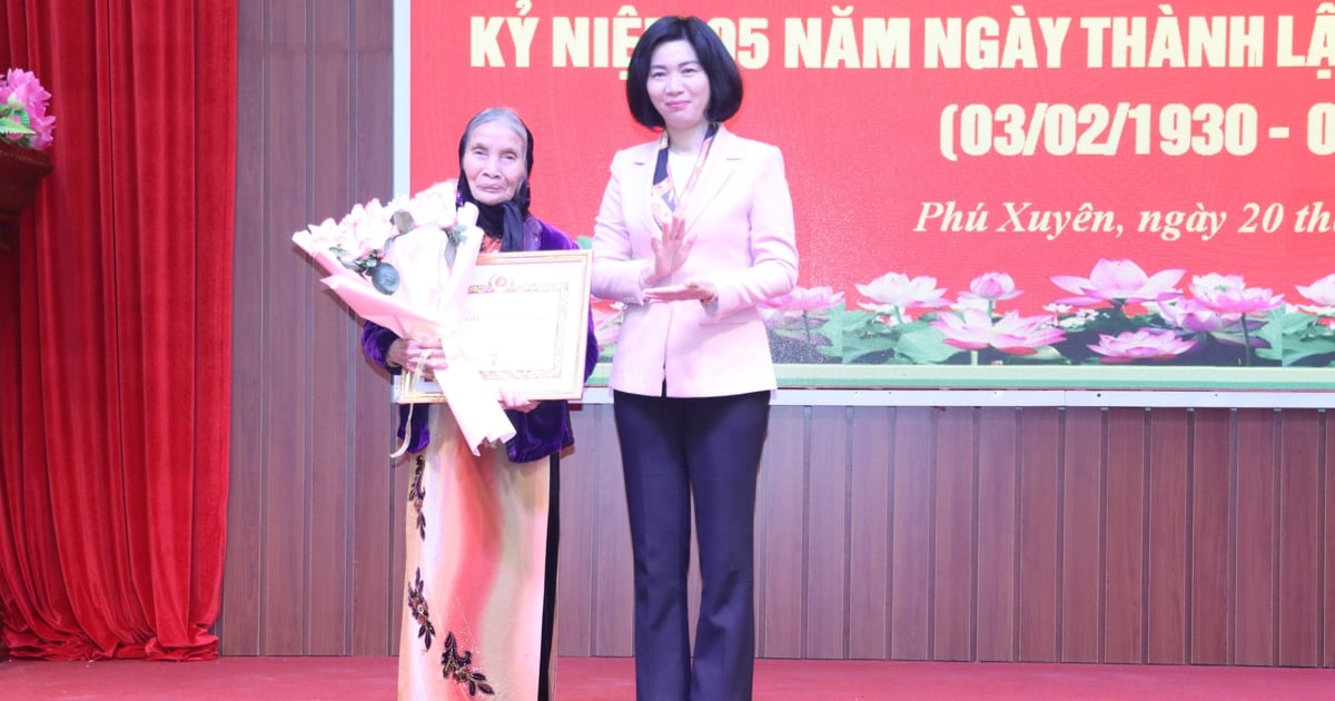 199 membres du Parti du district de Phu Xuyen ont reçu des insignes du Parti le 3 février 2025