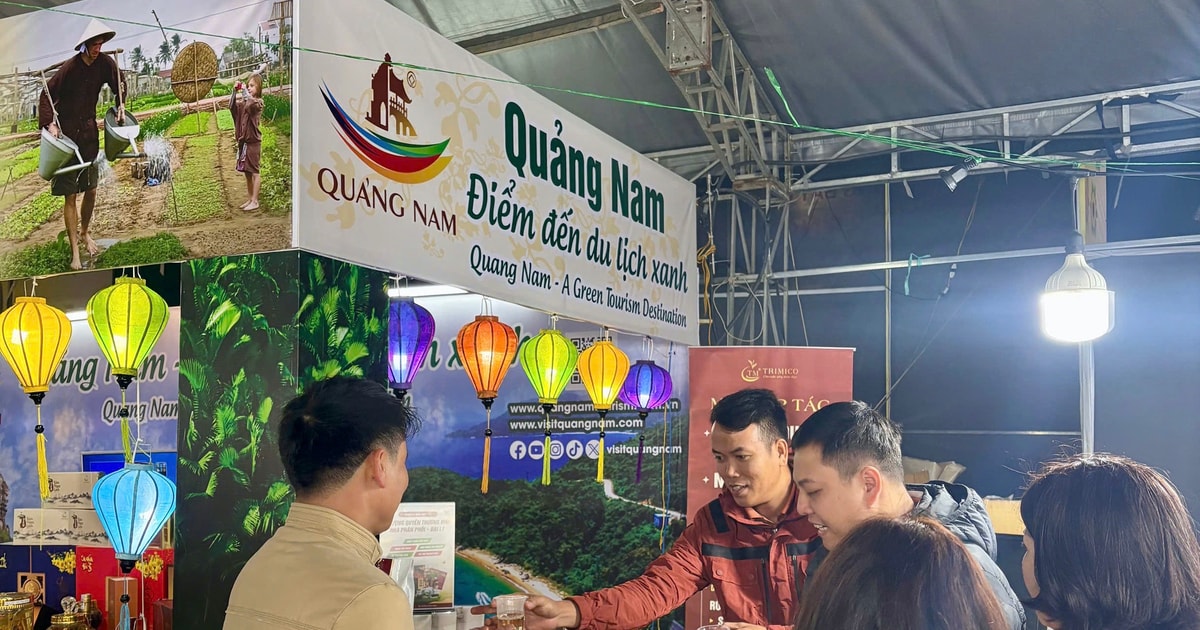 Quảng bá du lịch nông thôn Quảng Nam tại Festival hoa Đà Lạt 2024