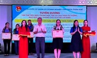 Tuyên dương nhiều tập thể, cá nhân thanh niên tiên tiến làm theo lời Bác