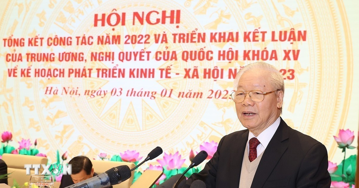 The mark of General Secretary Nguyen Phu Trong in the country's development process