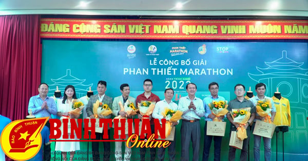 Gần 4000 vận động viên tham gia giải “Phan Thiết Marathon 2023 – Hành trình xanh”