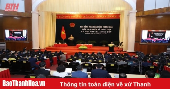 [Update] - Solemn opening of the 24th Session, Thanh Hoa Provincial People's Council, 18th term