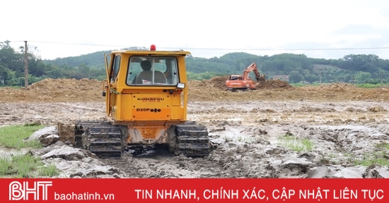 Hương Sơn đẩy nhanh tiến độ tích tụ ruộng đất