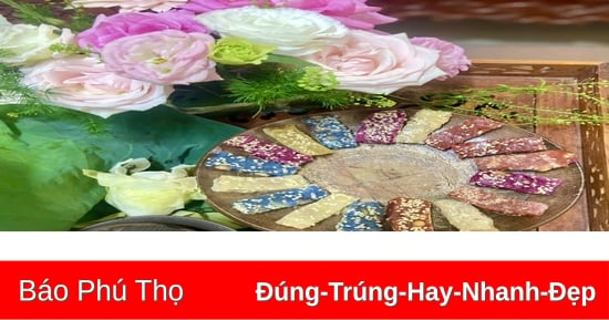 Bánh ngũ sắc - đặc sản độc đáo của đồng bào Cao Lan