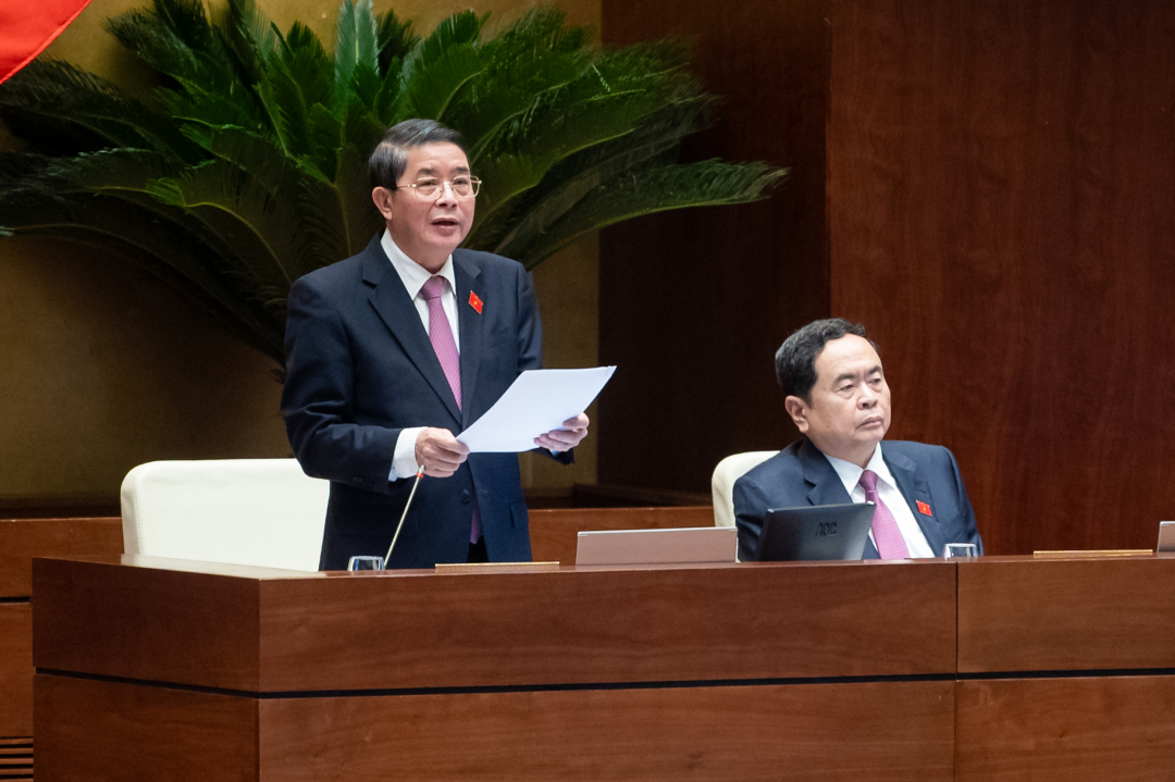 Vice Chairman of the National Assembly Nguyen Duc Hai concluded the working session. Photo: quochoi.vn