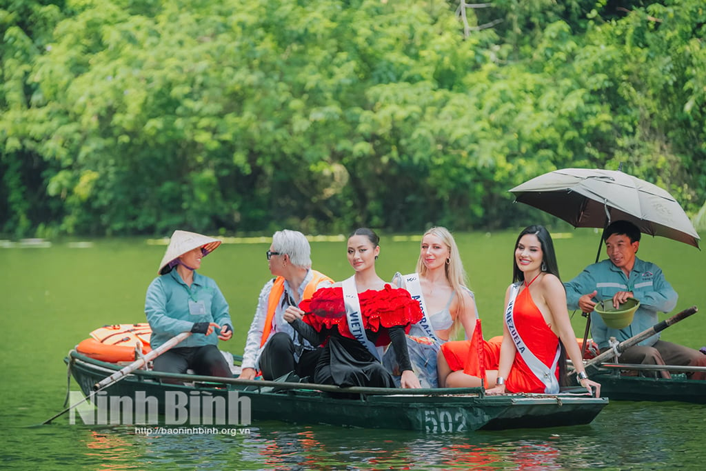 Bienvenido al concurso Miss Cosmo 2024 con actividades en Ninh Binh