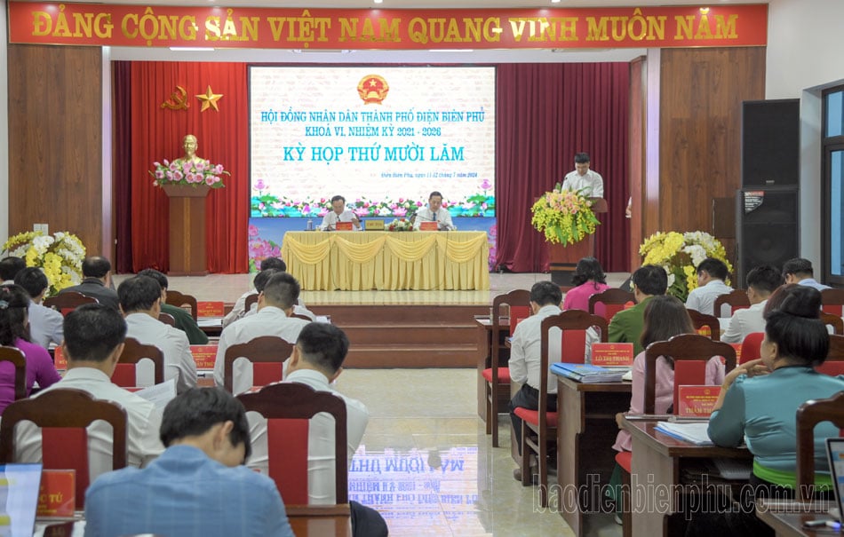 15th session, People's Council of Dien Bien Phu City, term VI