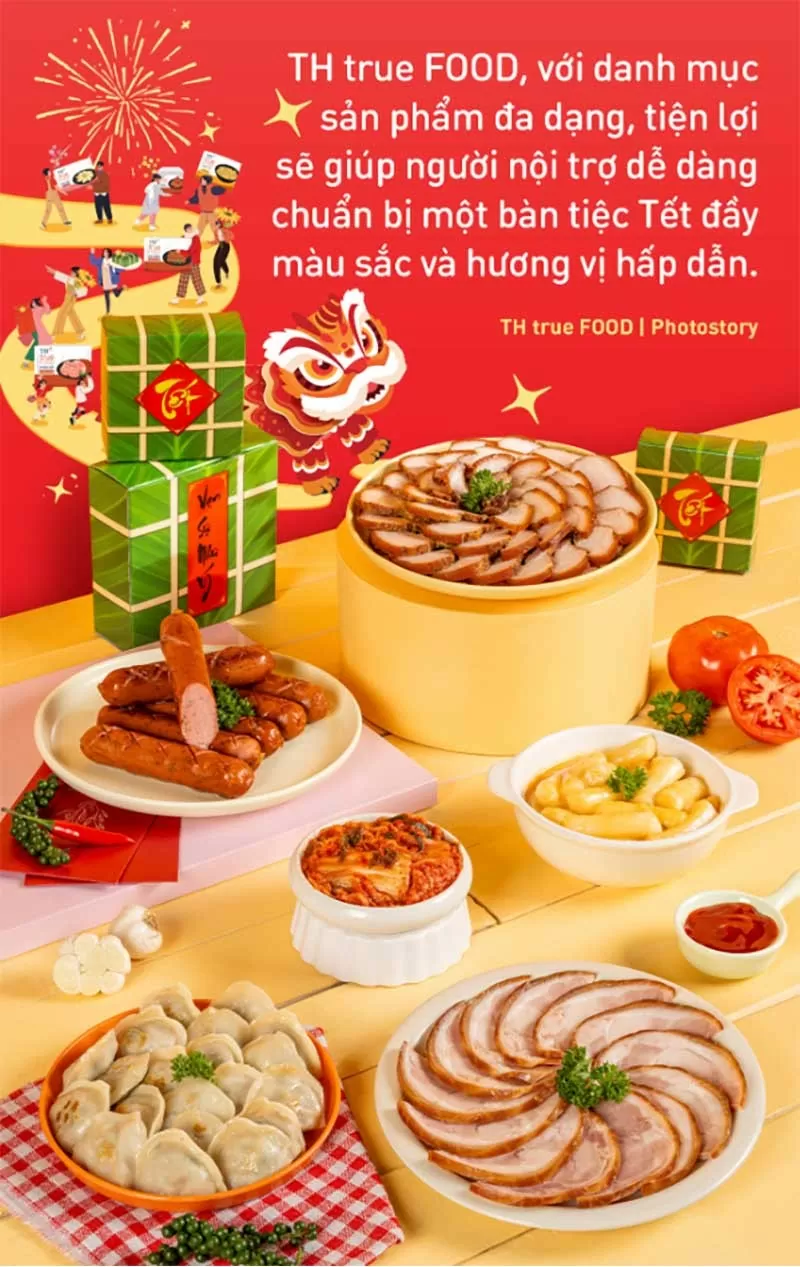 Trao nhau Vị hạnh phúc, Xuân sung túc cùng ‘người nội trợ tử tế’ TH true FOOD