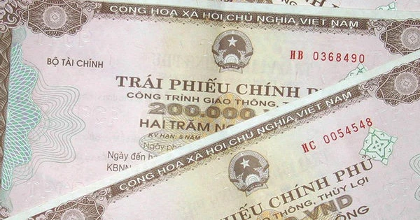 400,000 billion VND of government bonds will be auctioned through the Hanoi Stock Exchange.