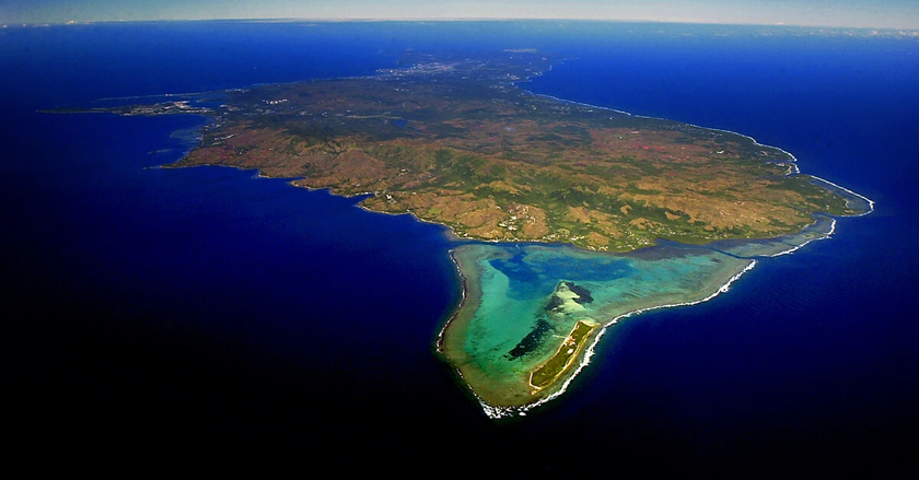 Guam cách New York 17 giờ bay. Ảnh Pinterest