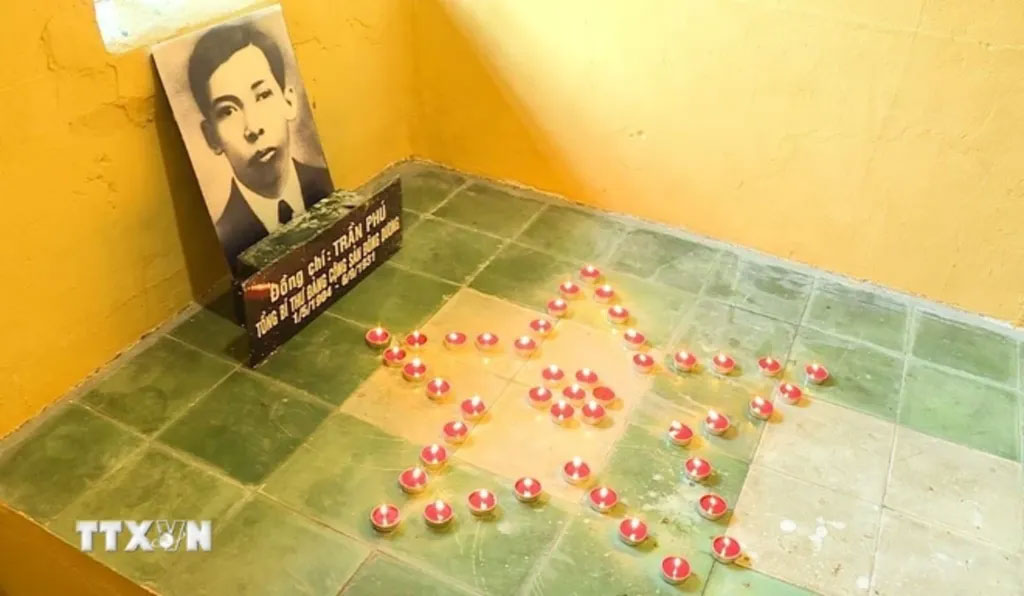 Phòng giam nơi Tổng Bí thư Trần Phú bị giam giữ và hy sinh.