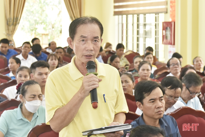 អ្នកបោះឆ្នោតទីក្រុង Hong Linh សង្ឃឹមថា ហេដ្ឋារចនាសម្ព័ន្ធទីក្រុងនឹងបន្តវិនិយោគ។