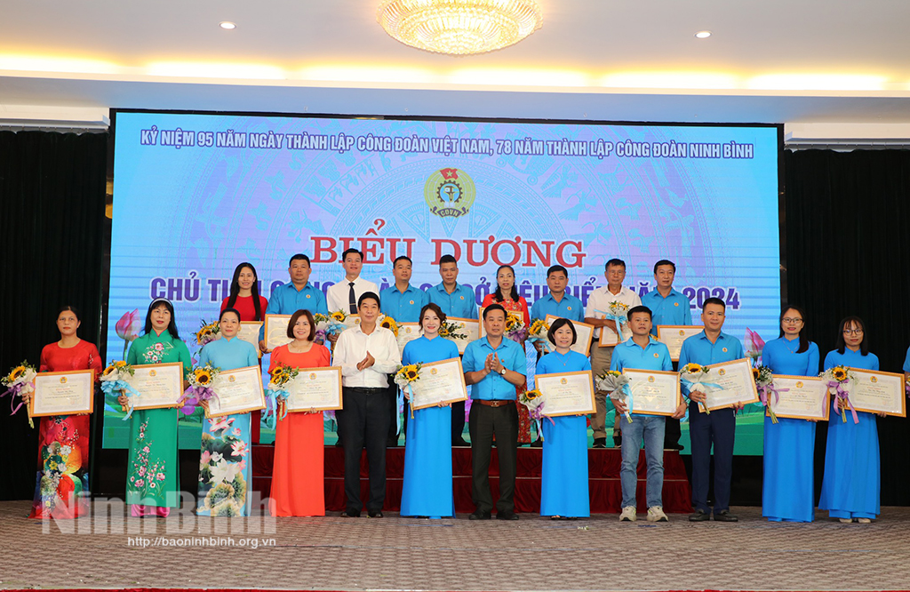 Ninh Binh Trade Union implements many practical activities for union members and workers