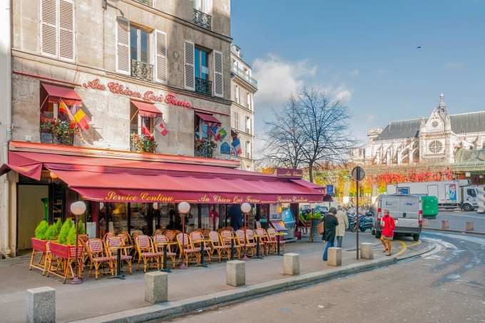 Ein Restaurant in Paris. Foto: Dreamstime