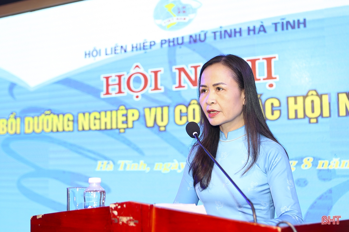 Ha Tinh women continue to promote their noble qualities, becoming an important human resource in development.