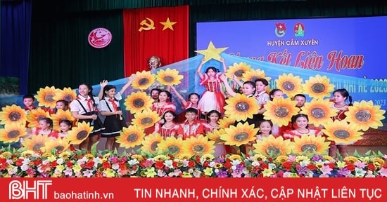 Chung kết sân chơi bổ ích cho thiếu nhi Cẩm Xuyên