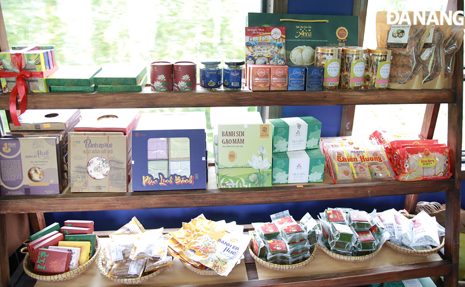 Local culinary products are introduced and promoted on board.