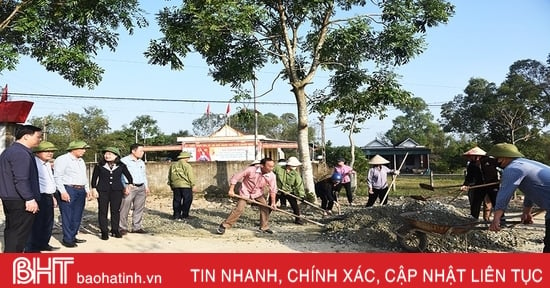 Sôi nổi khí thế xây dựng nông thôn mới, đô thị văn minh