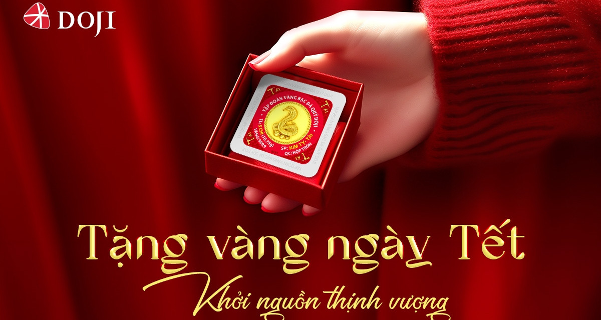 Tặng vàng ngày Tết, trao trọn an khang