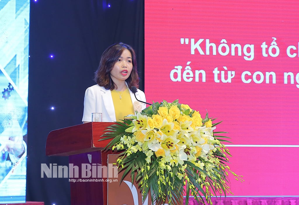 Thema: Inhalte zum Aufbau und zur Verwaltung des Betriebs des Center for Creative Startups und zur Förderung der Entwicklung eines internationalen integrierten innovativen Startup-Ökosystems in Ninh Binh