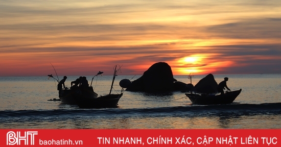 Bình minh trên biển Kỳ Xuân