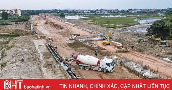 Progrès réalisés sur des projets clés dans la ville de Ha Tinh