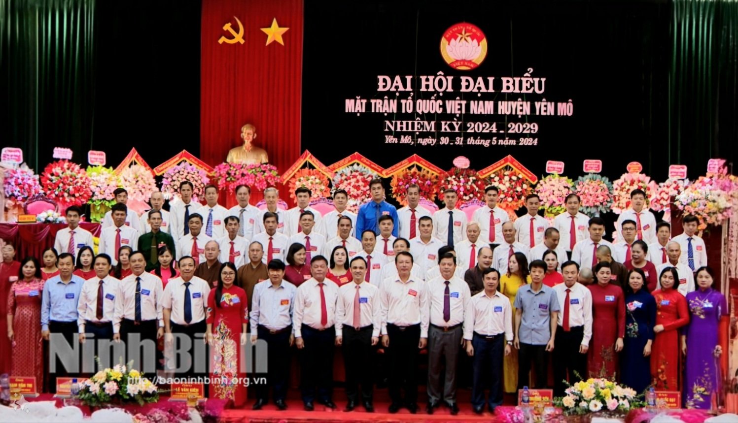 Đại hội đại biểu MTTQ Việt Nam huyện Yên Mô nhiệm kỳ 20242029